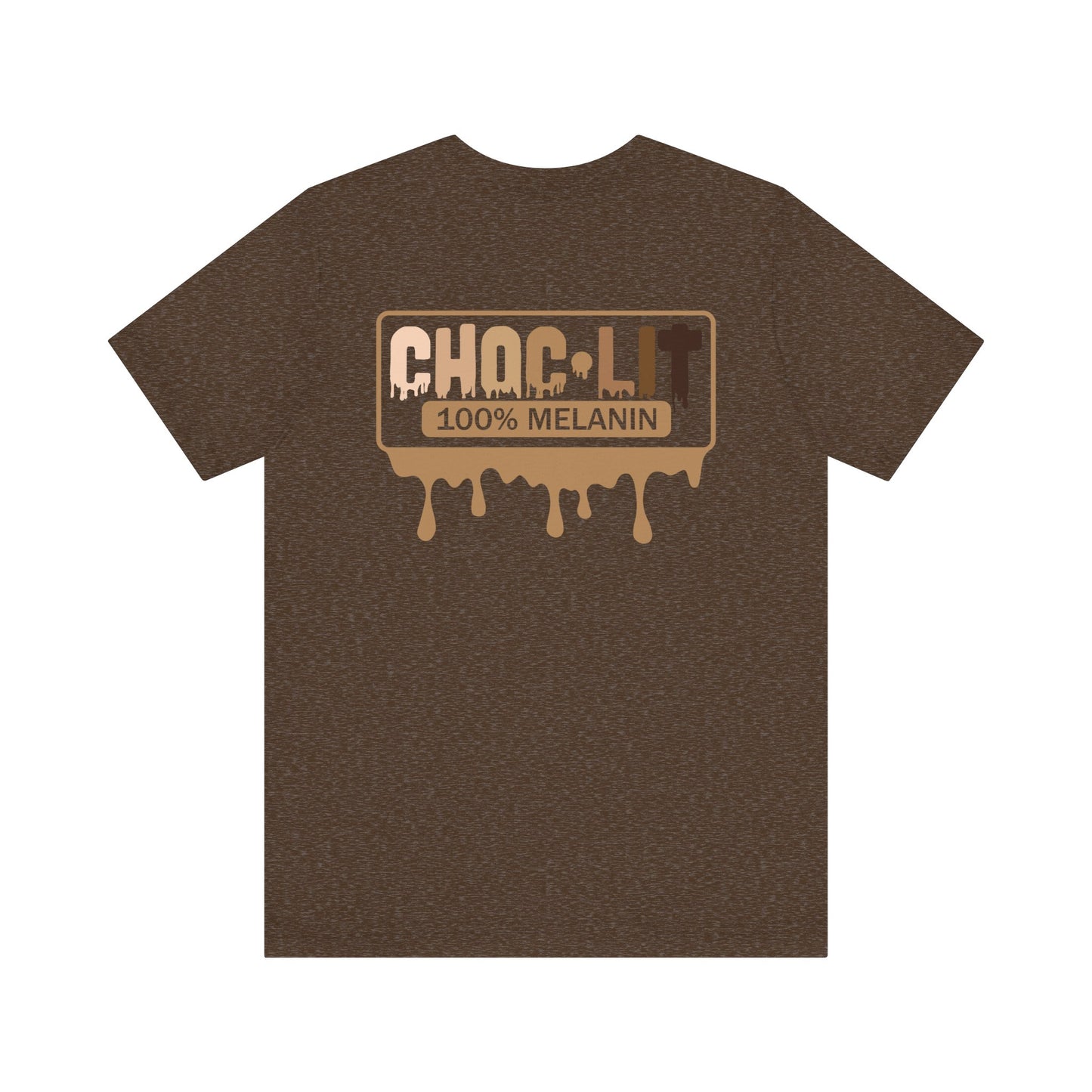 "Choc-Lit" Unisex Jersey Short Sleeve Tee