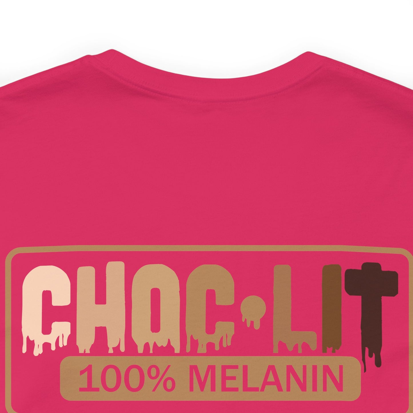 "Choc-Lit" Unisex Jersey Short Sleeve Tee