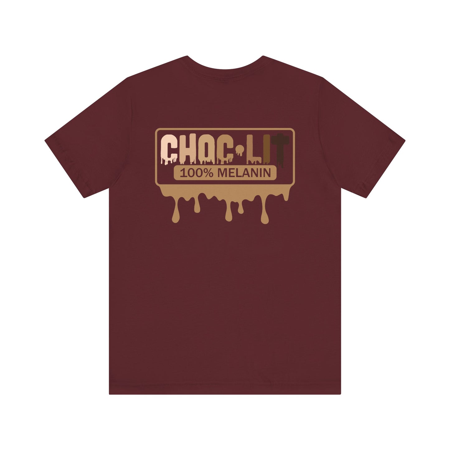 "Choc-Lit" Unisex Jersey Short Sleeve Tee