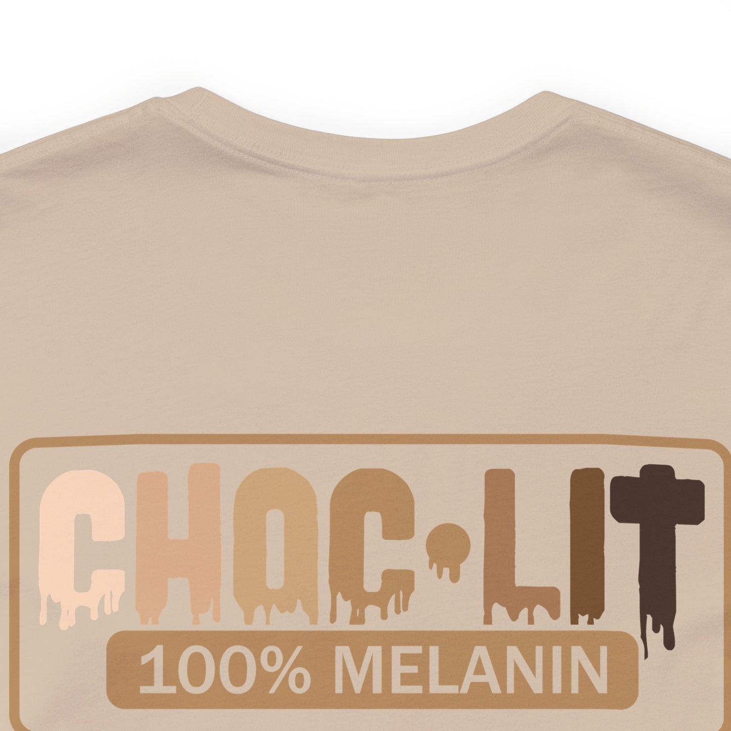 "Choc-Lit" Unisex Jersey Short Sleeve Tee