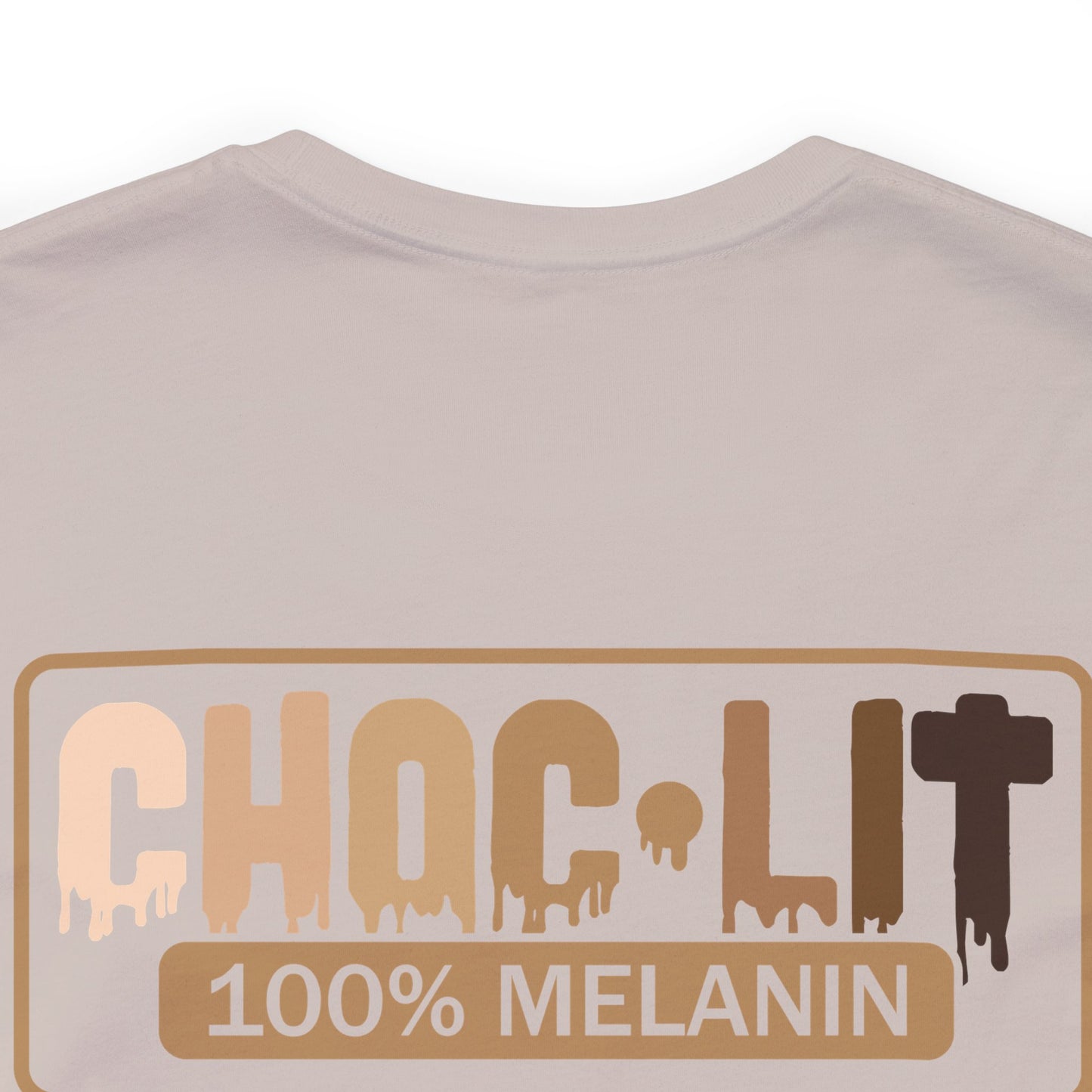 "Choc-Lit" Unisex Jersey Short Sleeve Tee