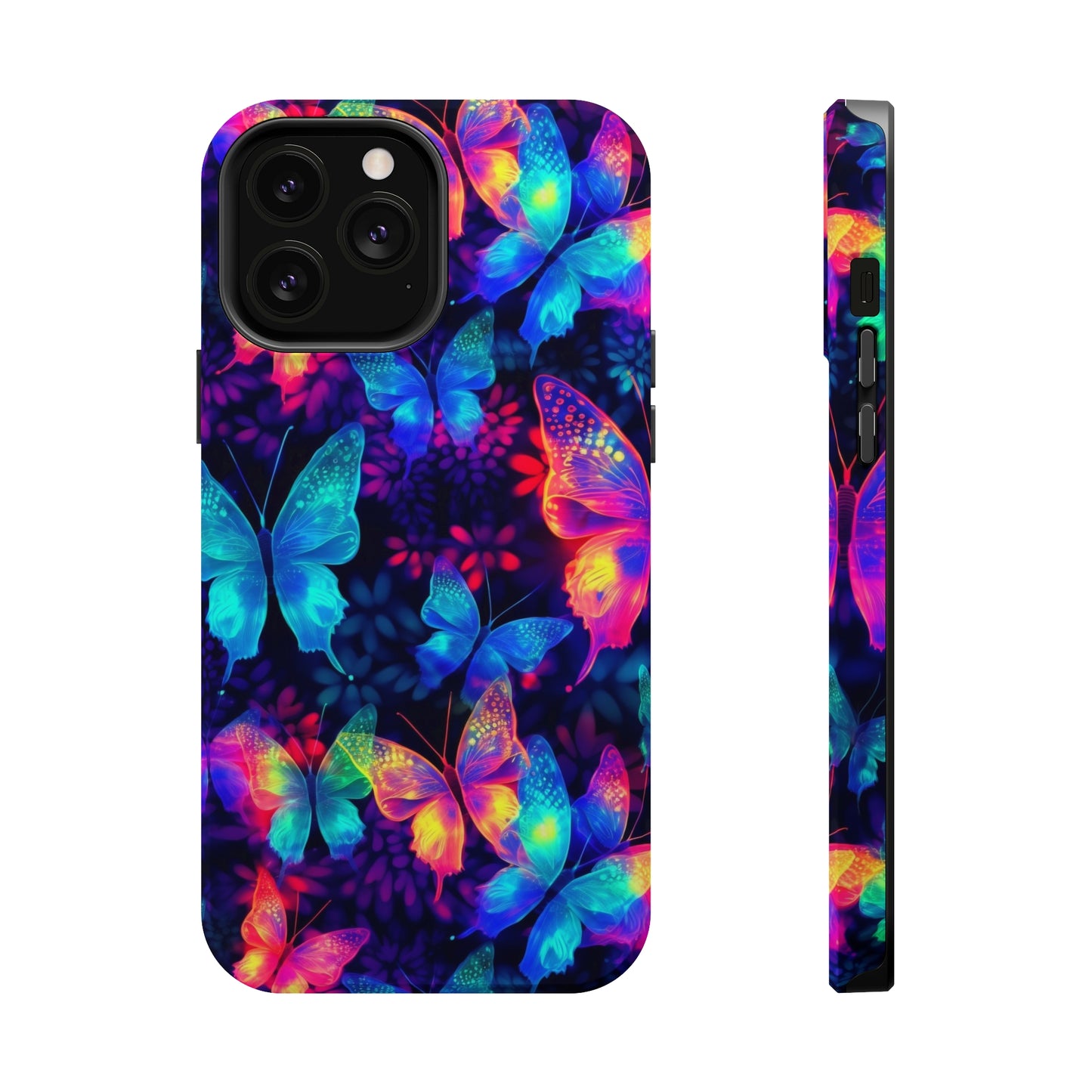 Neon Butterfly MagSafe Tough Cases