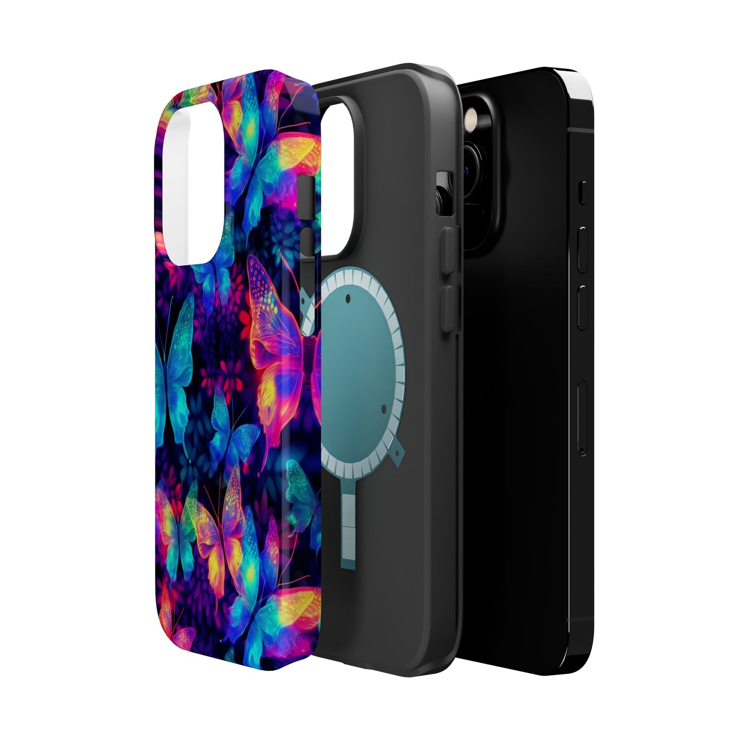 Neon Butterfly MagSafe Tough Cases