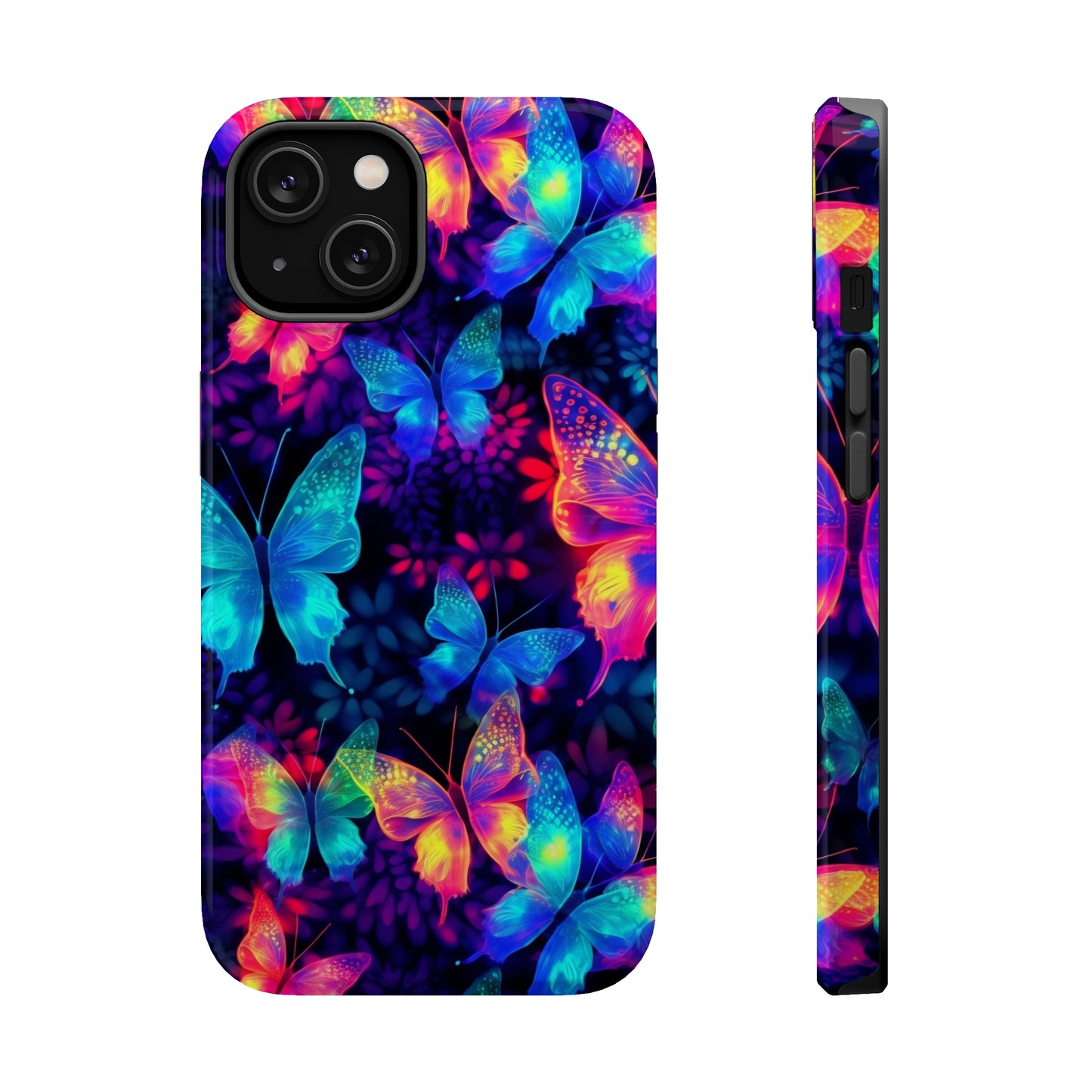 Neon Butterfly MagSafe Tough Cases