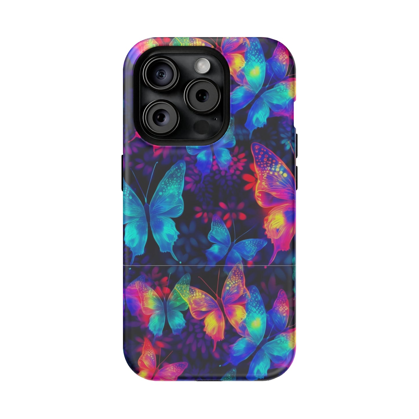 Neon Butterfly MagSafe Tough Cases