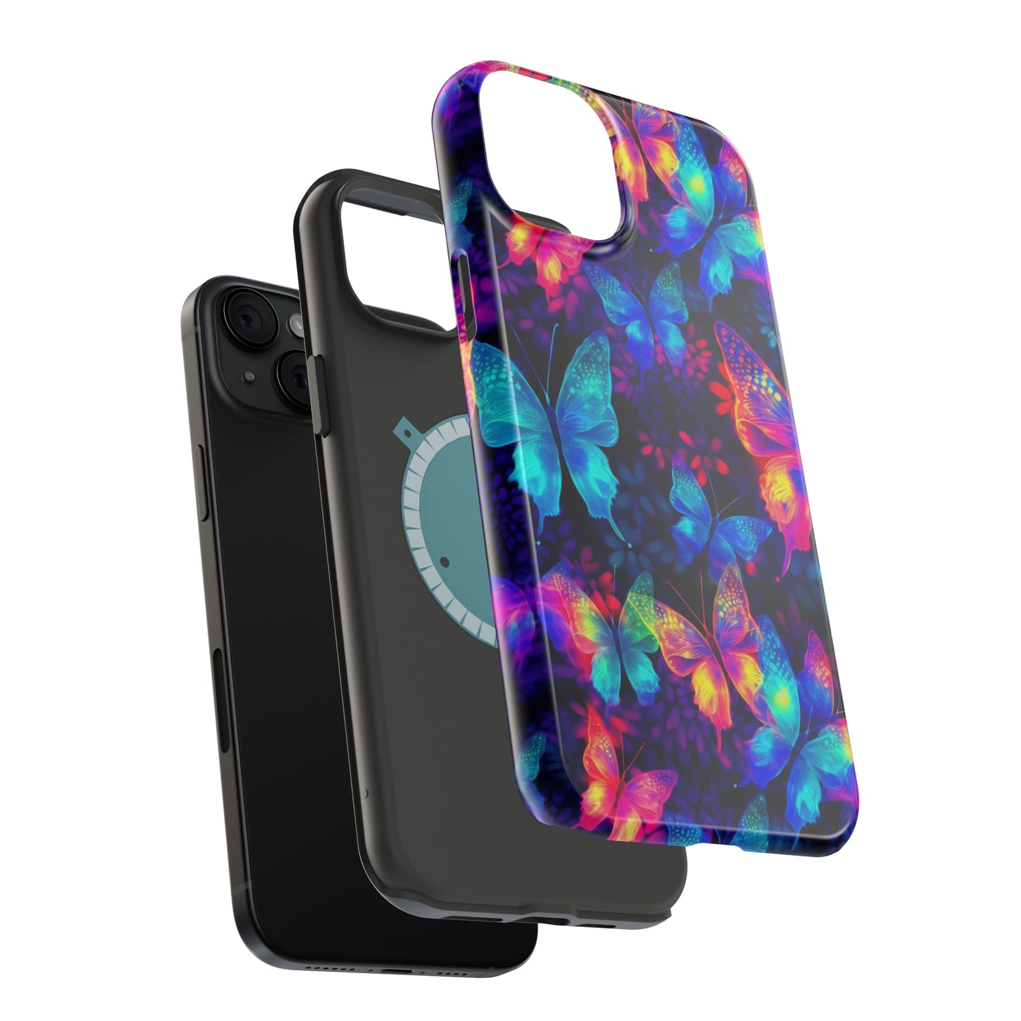 Neon Butterfly MagSafe Tough Cases