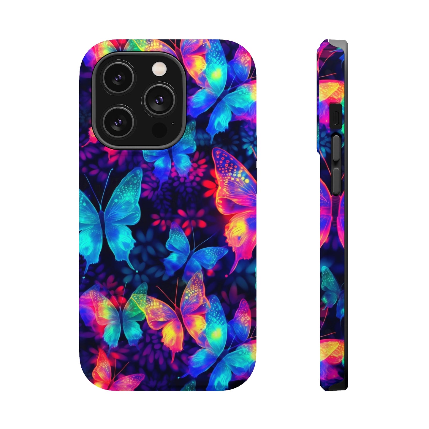 Neon Butterfly MagSafe Tough Cases