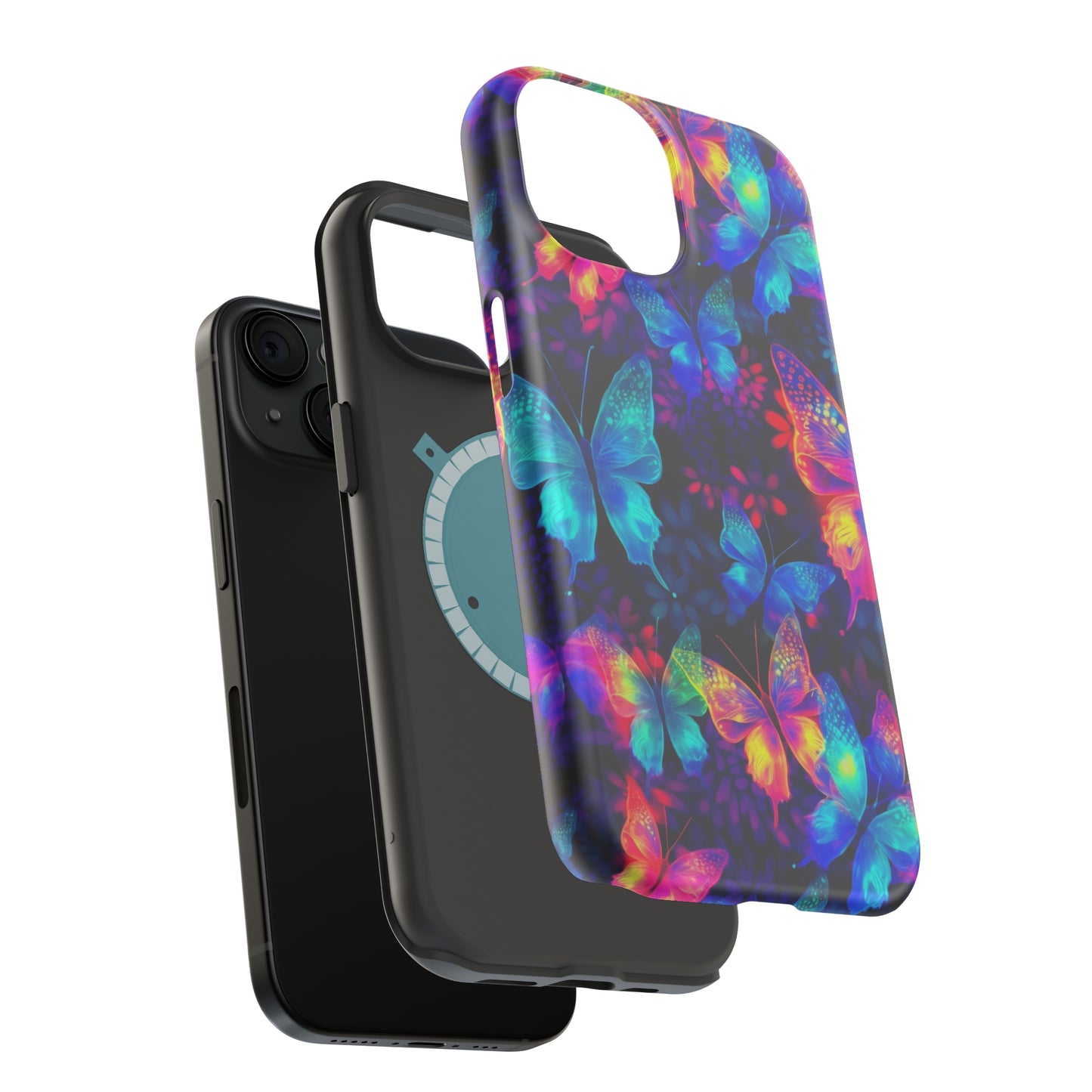 Neon Butterfly MagSafe Tough Cases