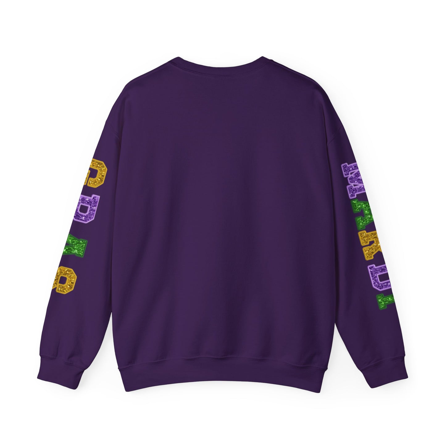 "Love Mardi Gras" Unisex Heavy Blend Crewneck Sweatshirt