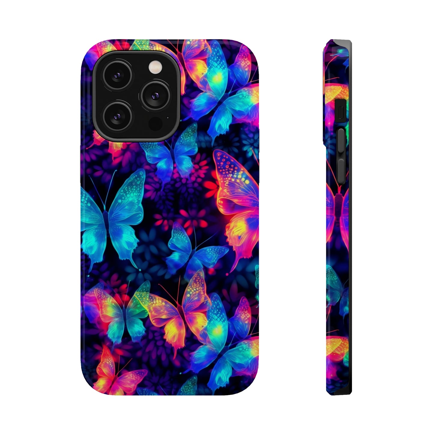 Neon Butterfly MagSafe Tough Cases