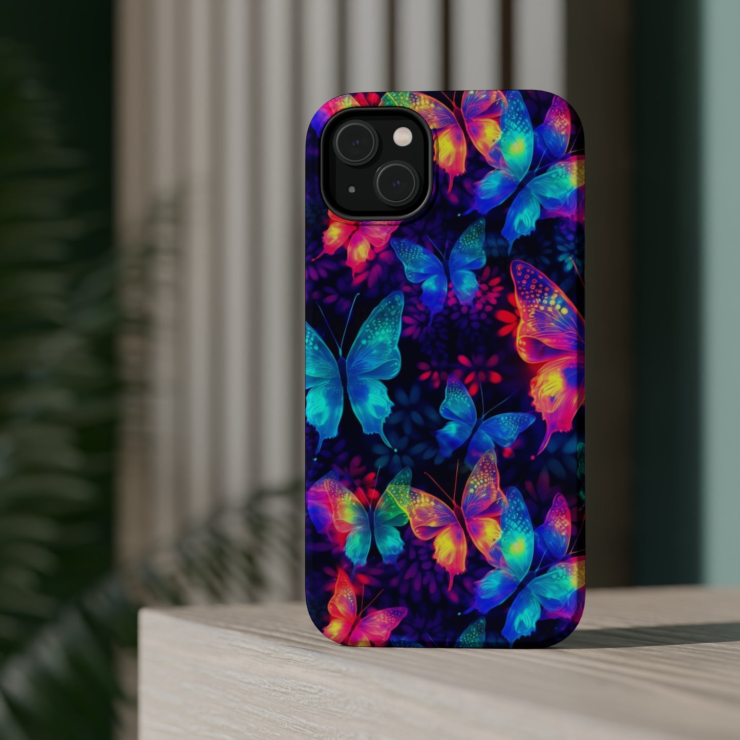Neon Butterfly MagSafe Tough Cases