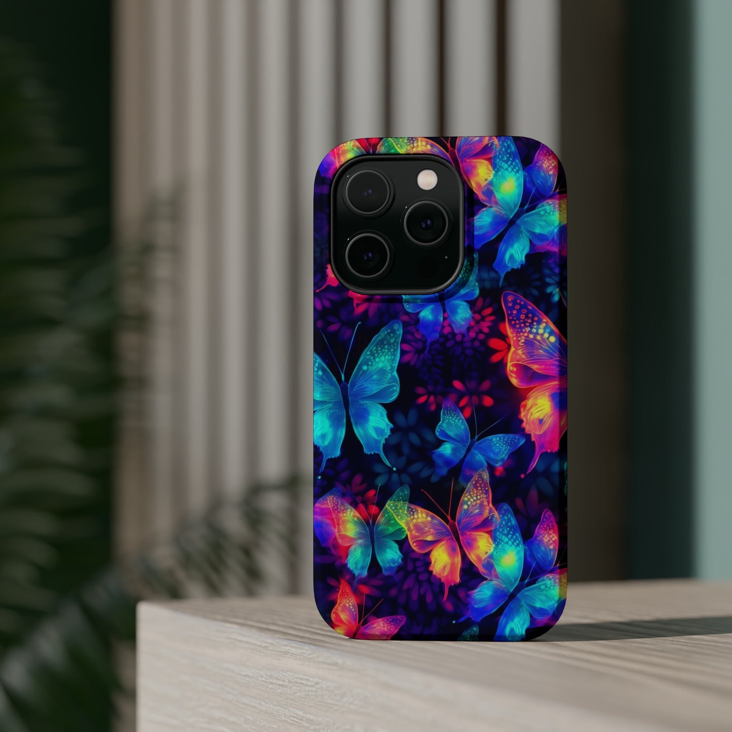 Neon Butterfly MagSafe Tough Cases