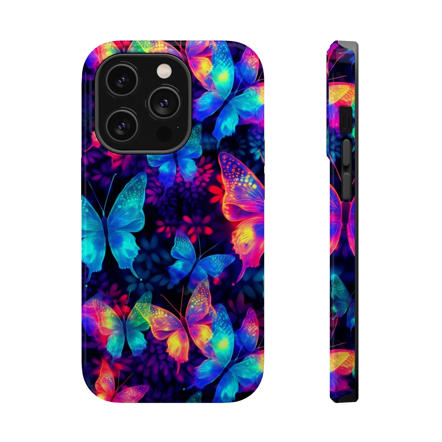 Neon Butterfly MagSafe Tough Cases