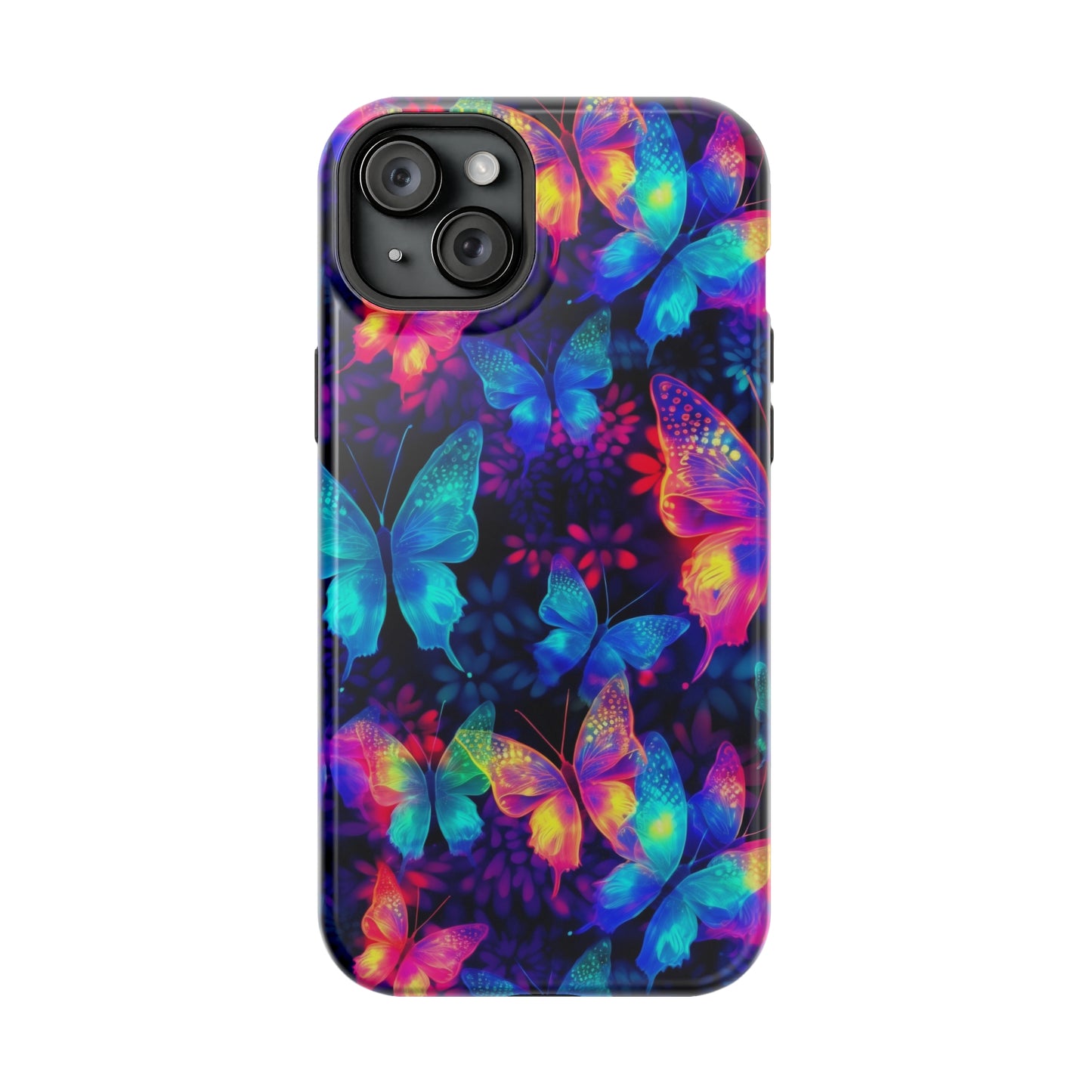 Neon Butterfly MagSafe Tough Cases