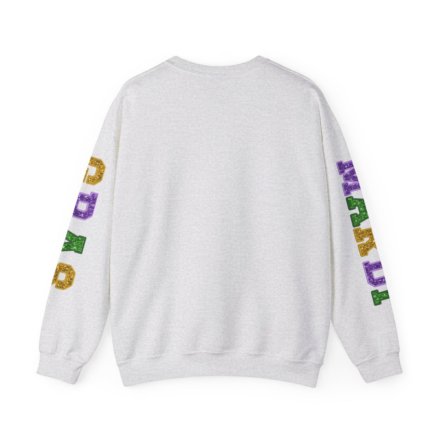 "Love Mardi Gras" Unisex Heavy Blend Crewneck Sweatshirt