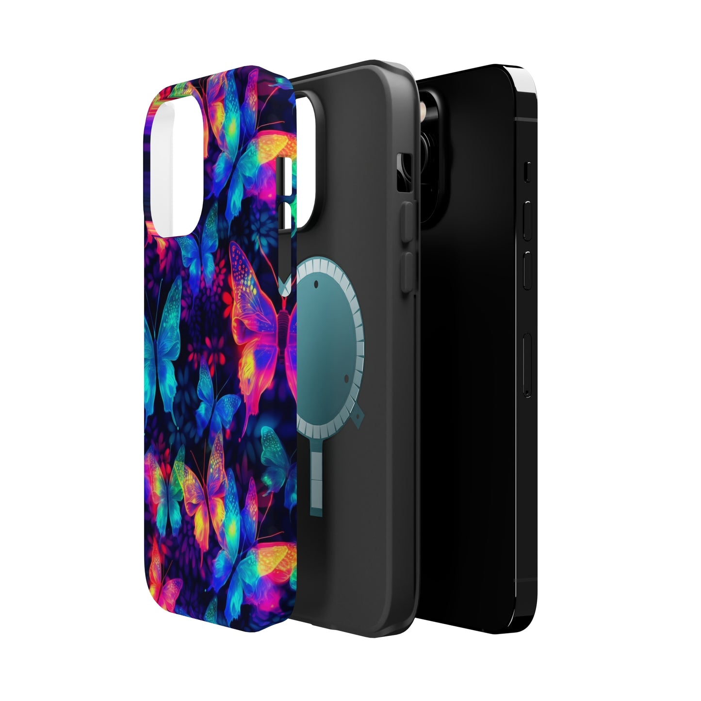 Neon Butterfly MagSafe Tough Cases