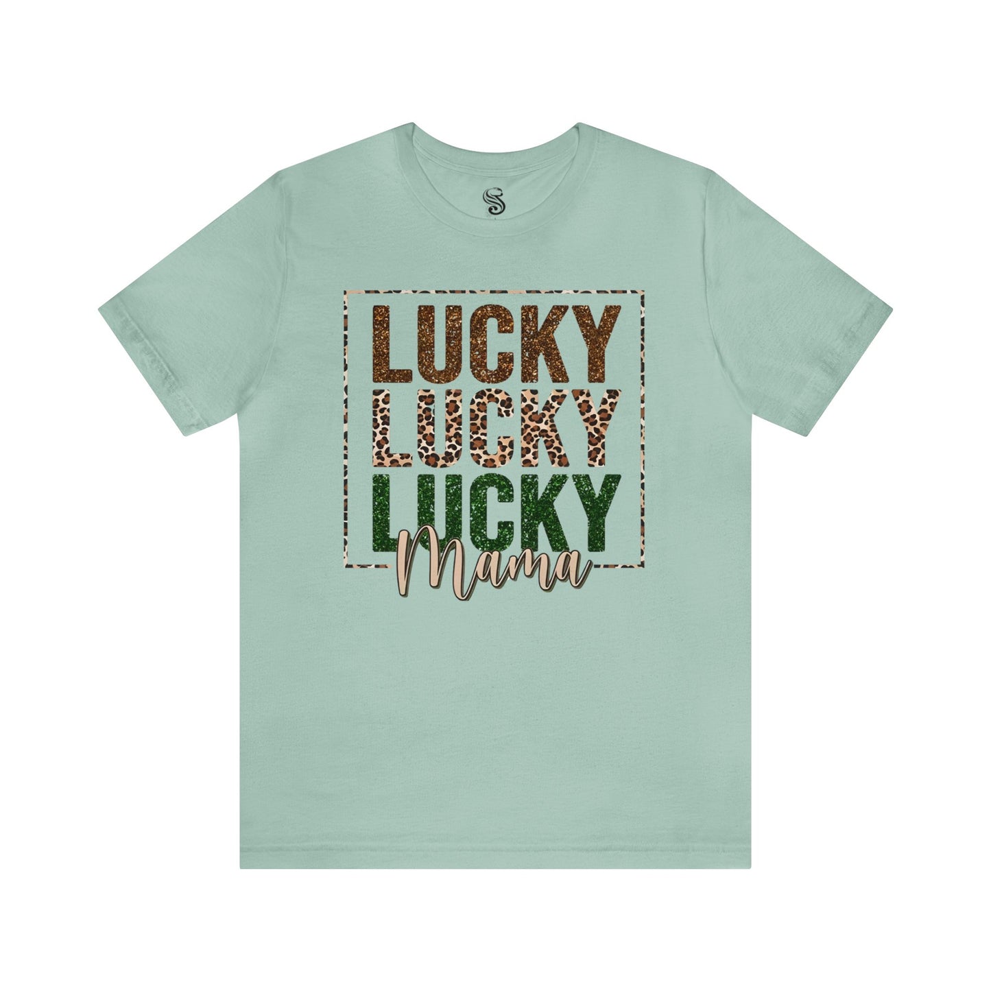 "Lucky Mama"  Unisex Jersey Short Sleeve Tee