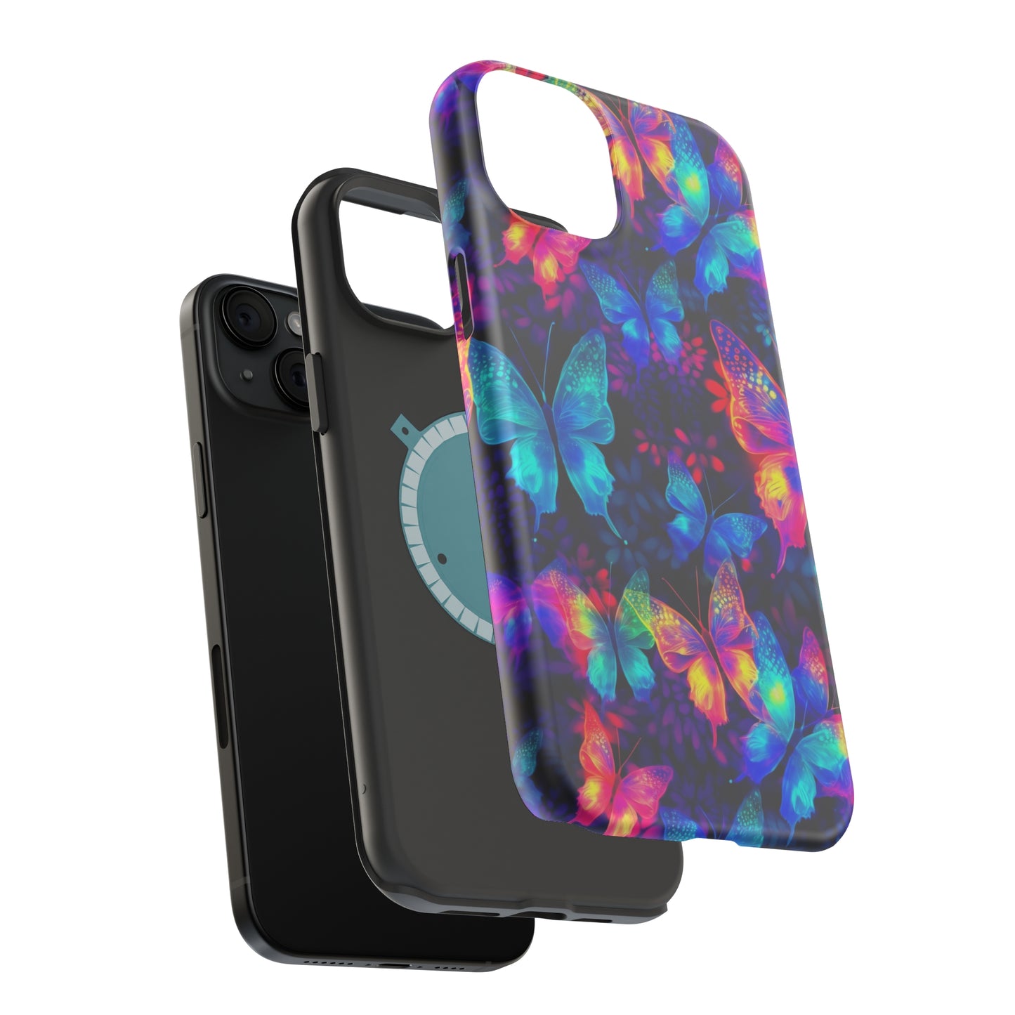 Neon Butterfly MagSafe Tough Cases