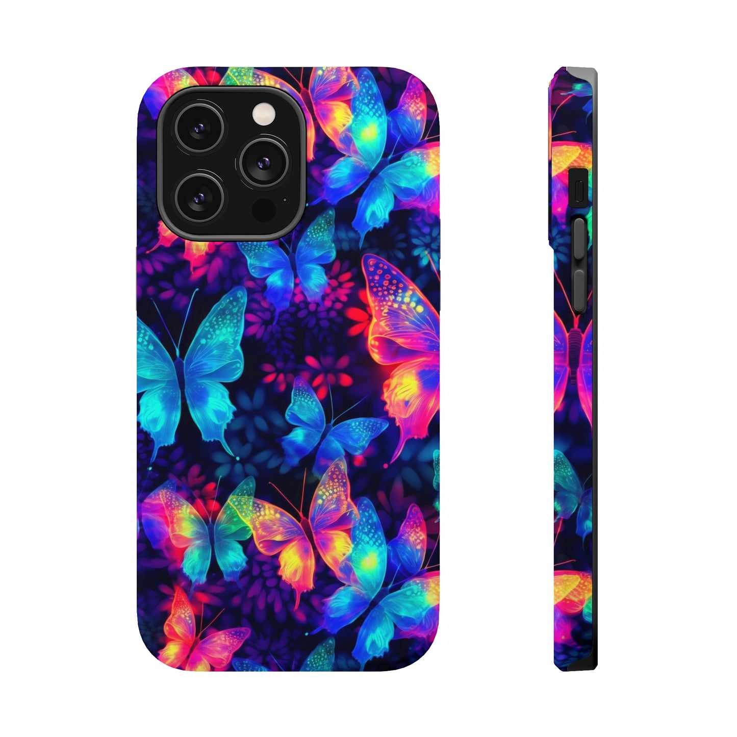 Neon Butterfly MagSafe Tough Cases