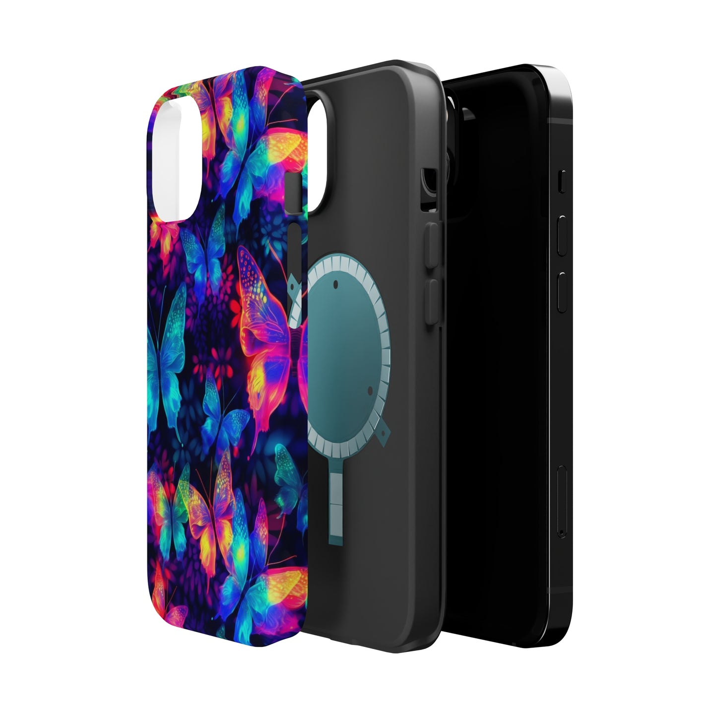 Neon Butterfly MagSafe Tough Cases