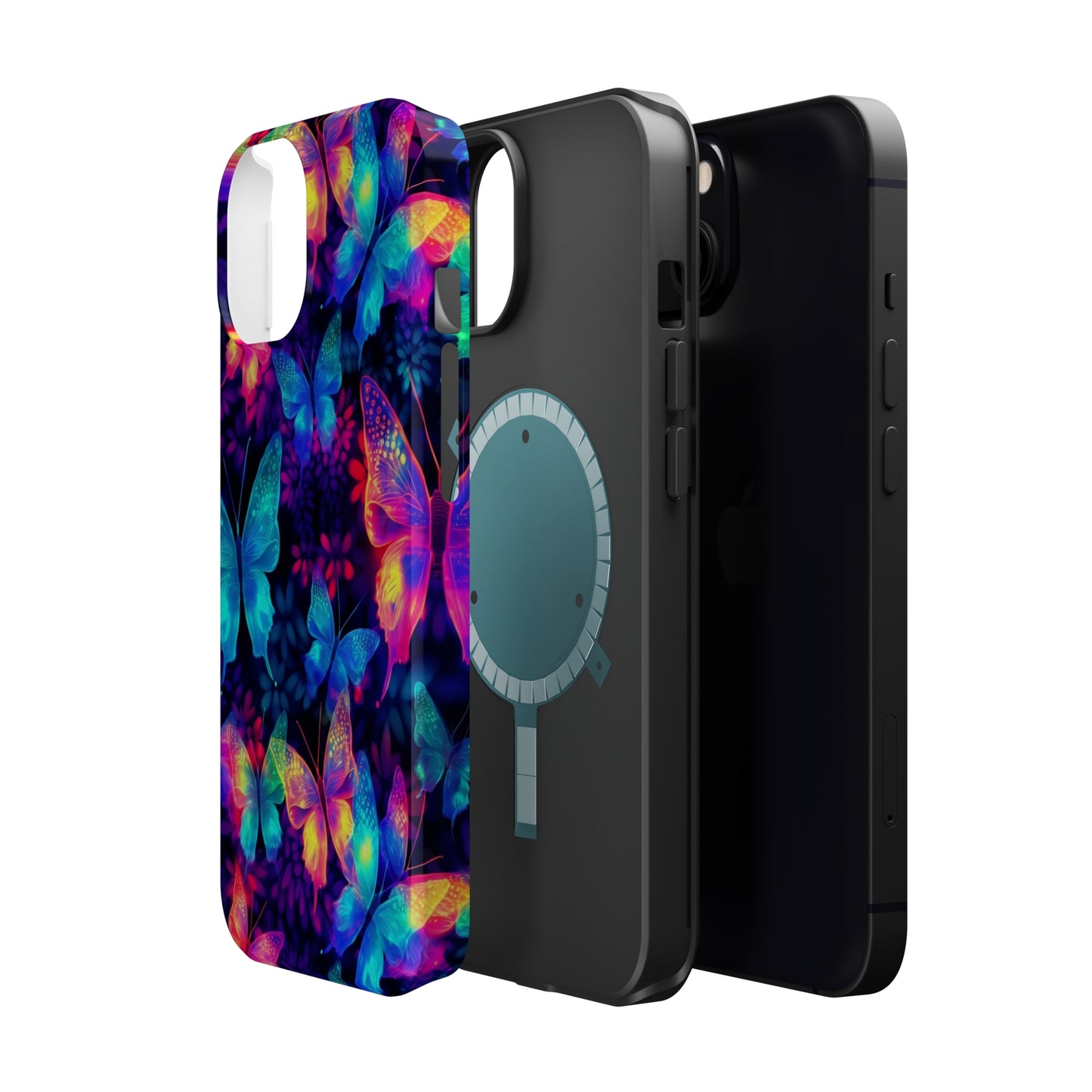 Neon Butterfly MagSafe Tough Cases