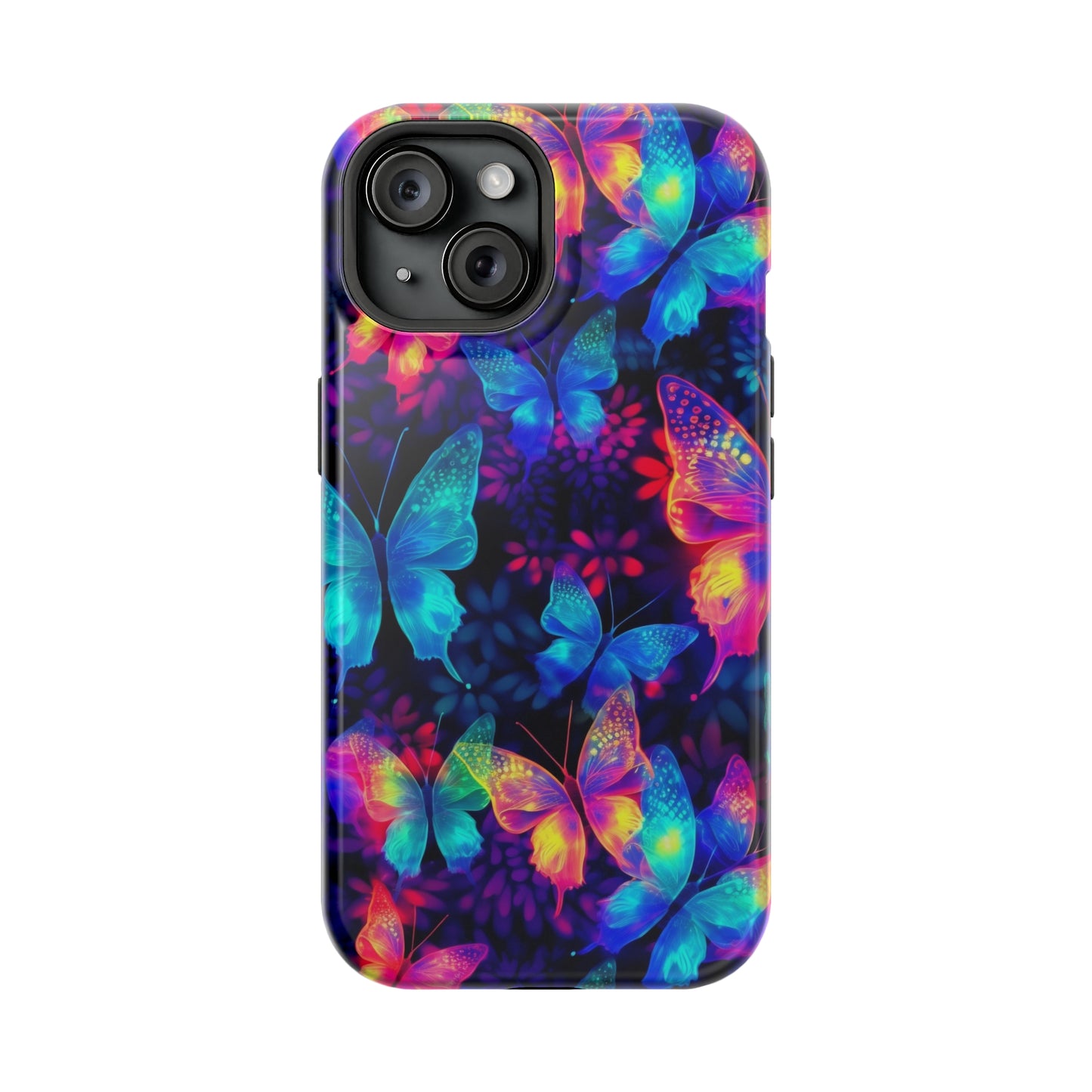 Neon Butterfly MagSafe Tough Cases