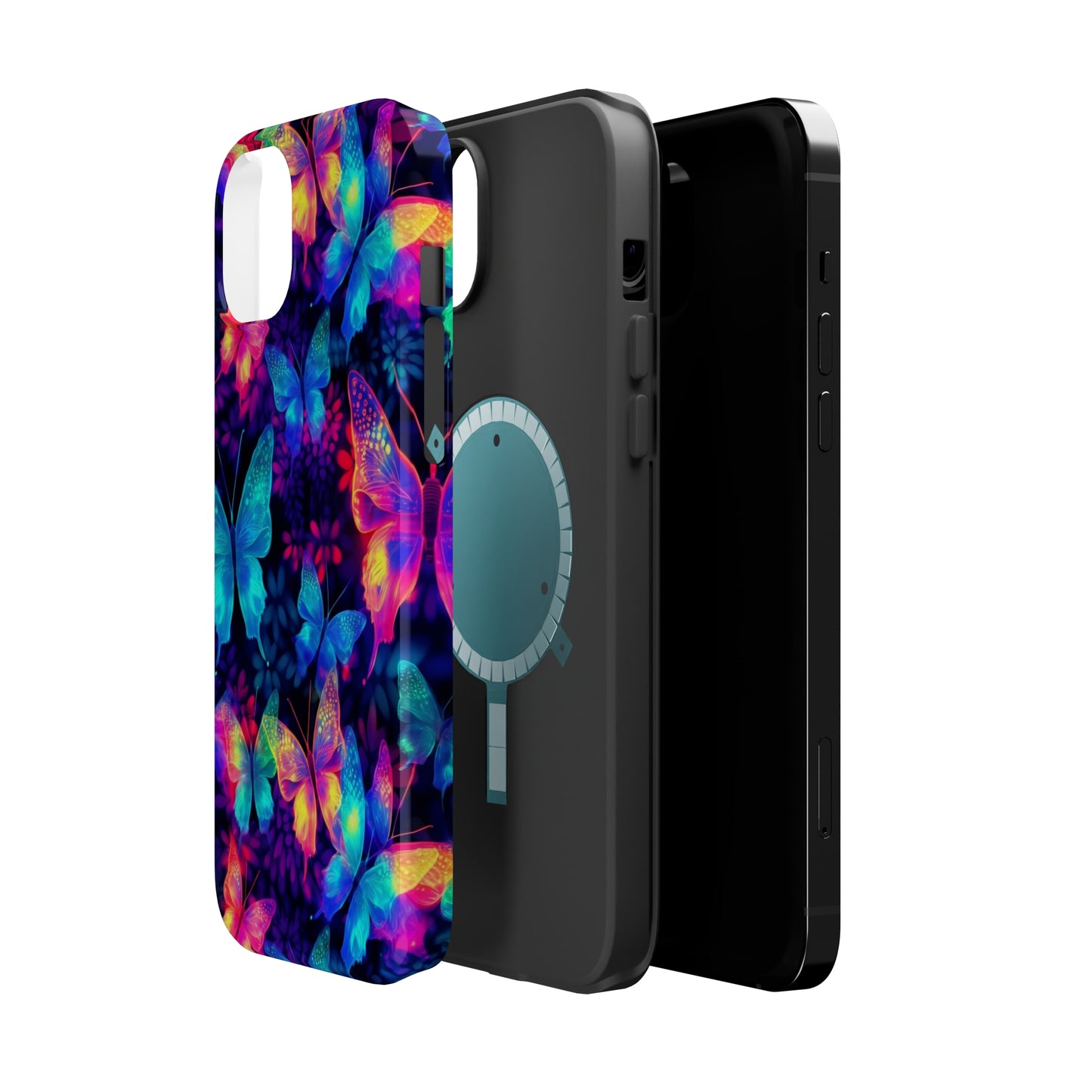 Neon Butterfly MagSafe Tough Cases