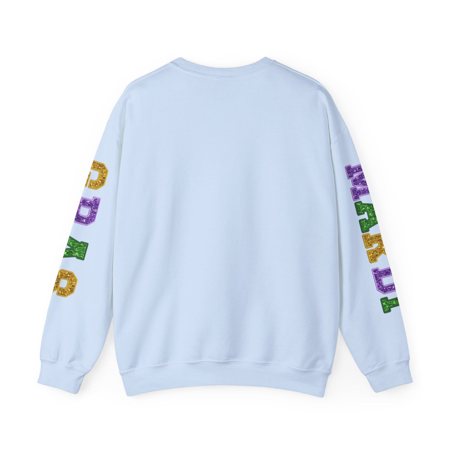 "Love Mardi Gras" Unisex Heavy Blend Crewneck Sweatshirt