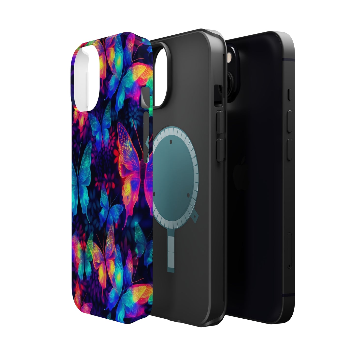 Neon Butterfly MagSafe Tough Cases