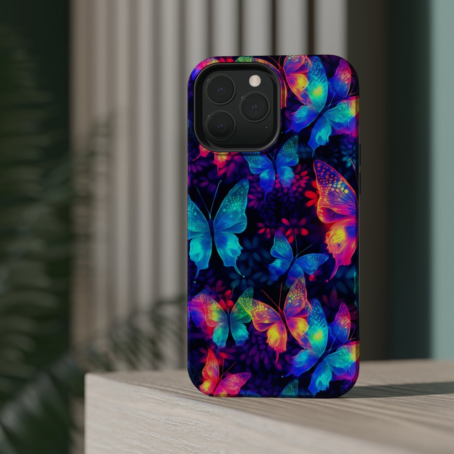 Neon Butterfly MagSafe Tough Cases