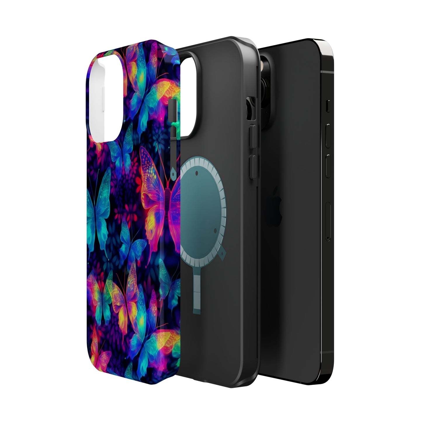 Neon Butterfly MagSafe Tough Cases