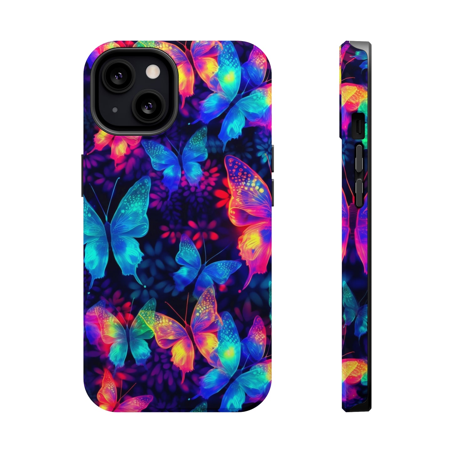 Neon Butterfly MagSafe Tough Cases