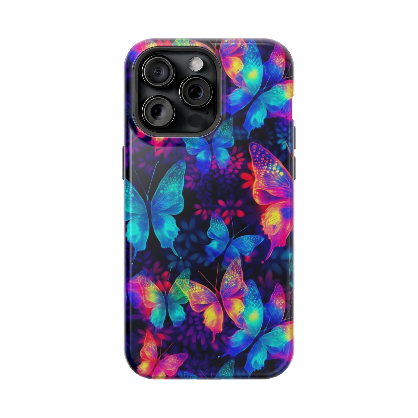 Neon Butterfly MagSafe Tough Cases