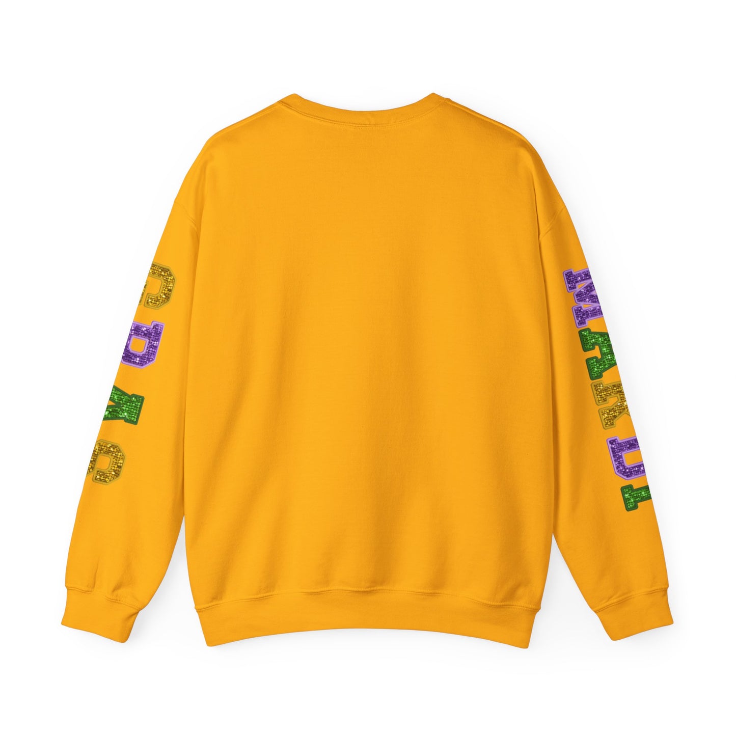 "Love Mardi Gras" Unisex Heavy Blend Crewneck Sweatshirt