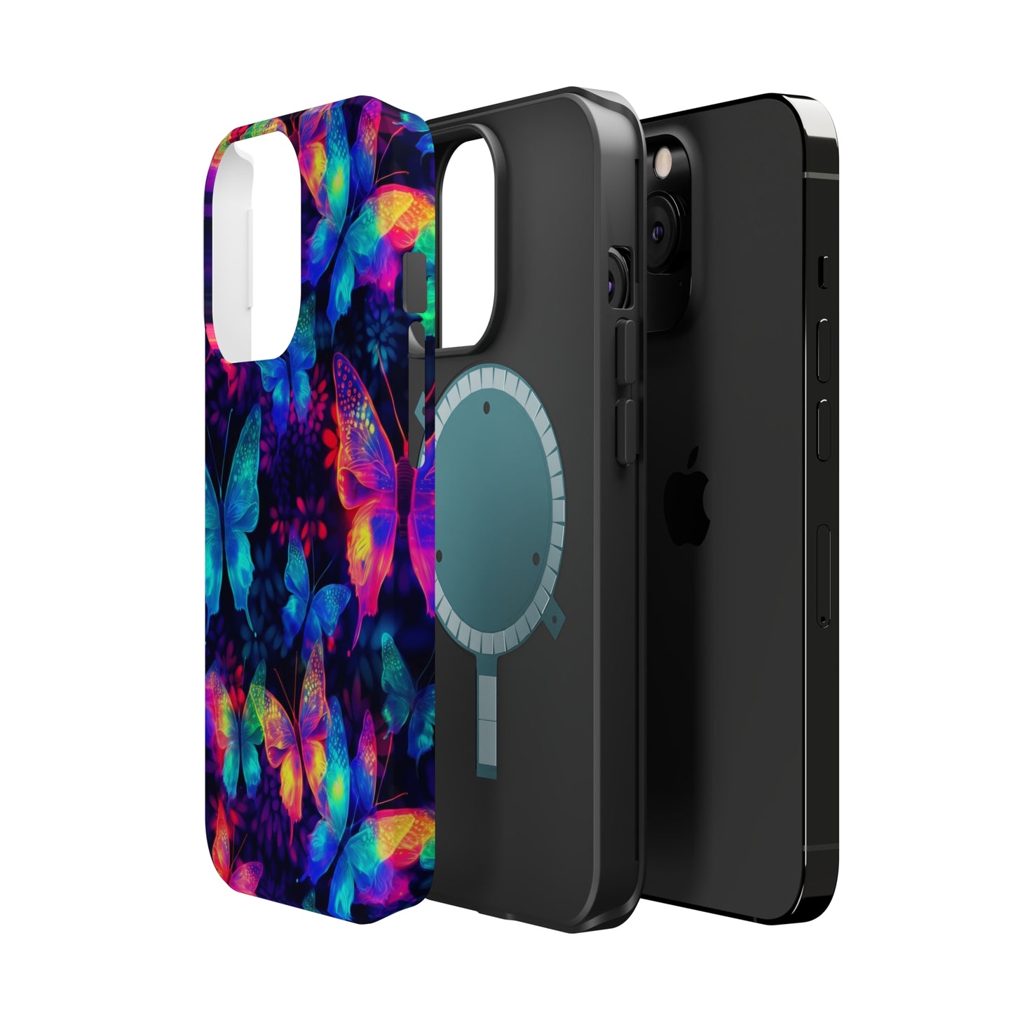 Neon Butterfly MagSafe Tough Cases