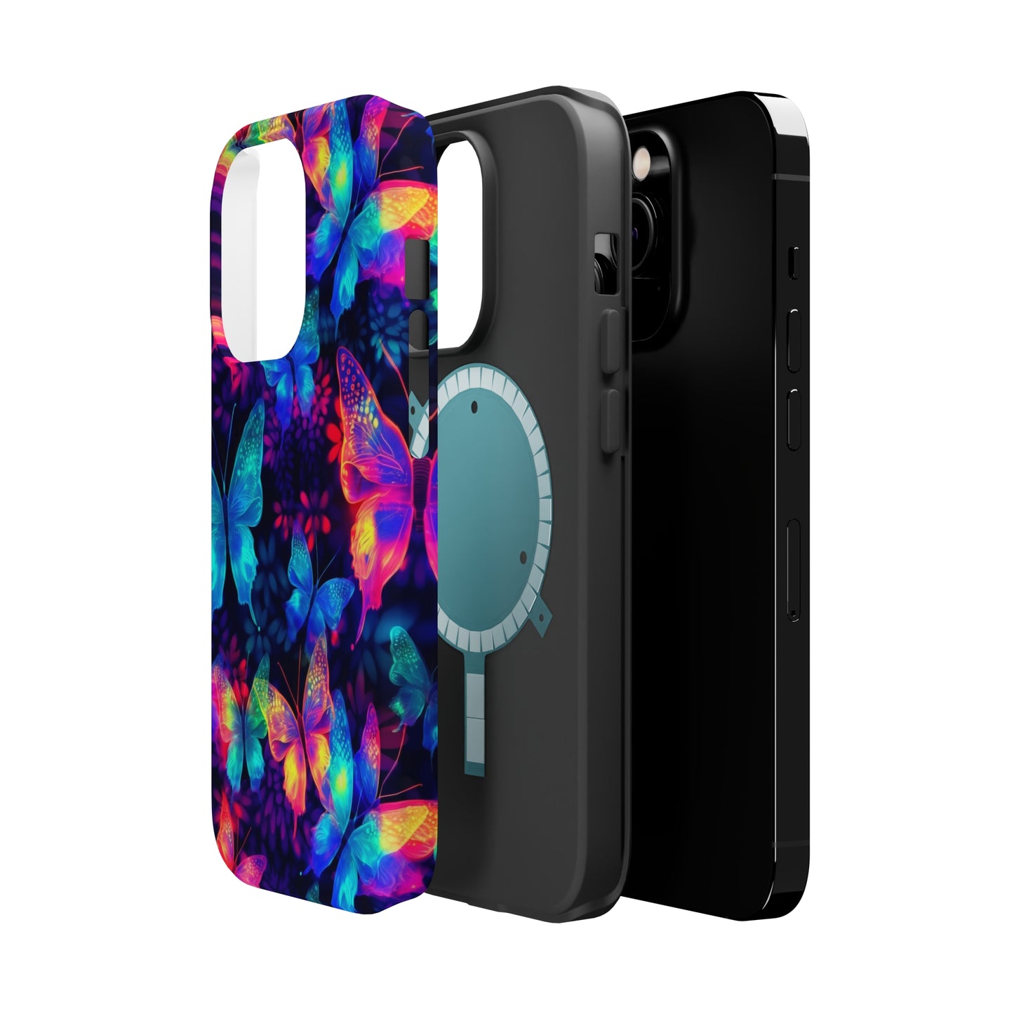 Neon Butterfly MagSafe Tough Cases