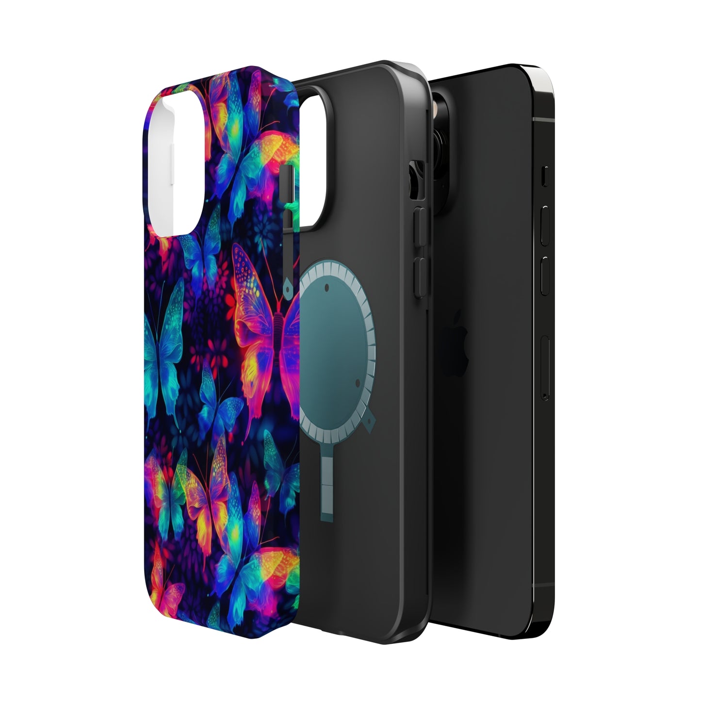 Neon Butterfly MagSafe Tough Cases