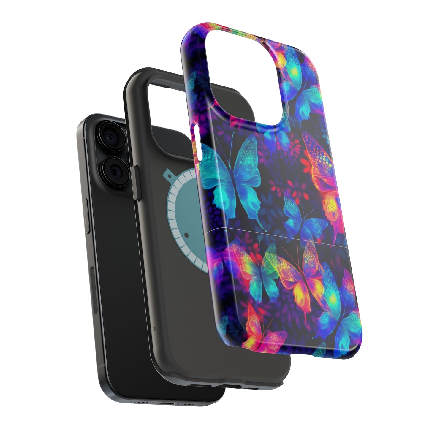 Neon Butterfly MagSafe Tough Cases