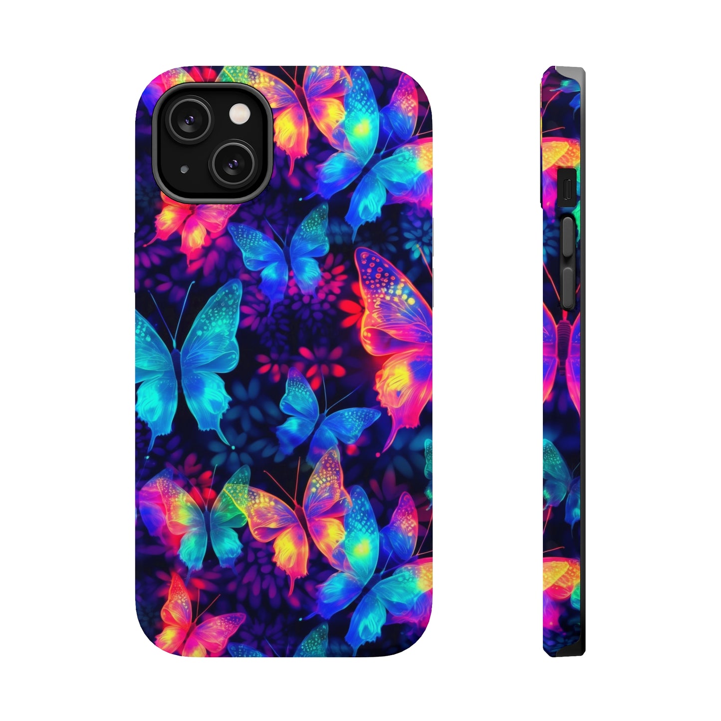Neon Butterfly MagSafe Tough Cases