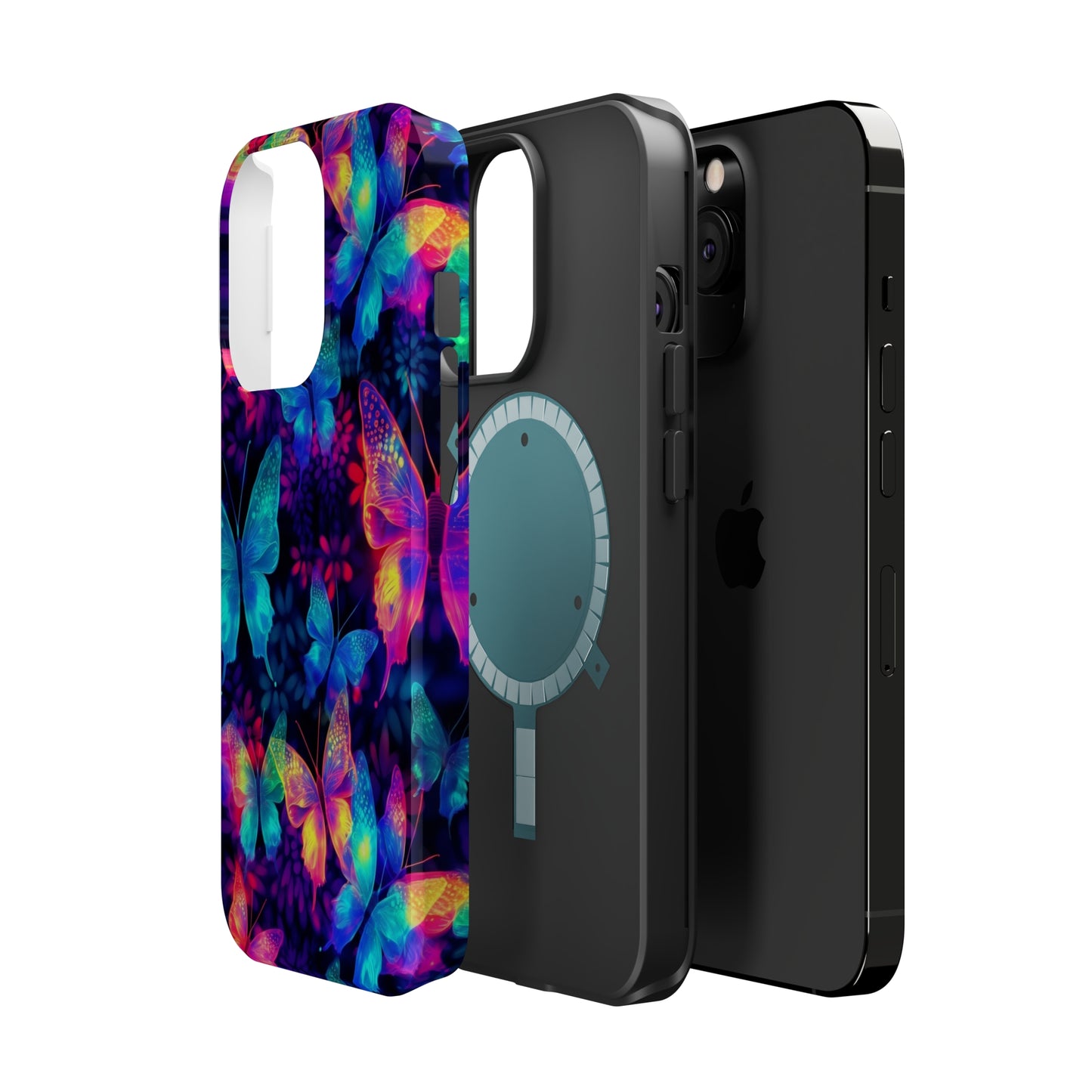 Neon Butterfly MagSafe Tough Cases