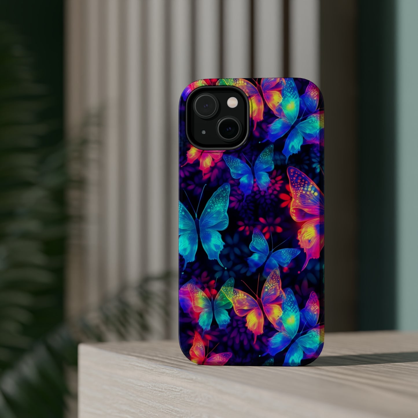 Neon Butterfly MagSafe Tough Cases