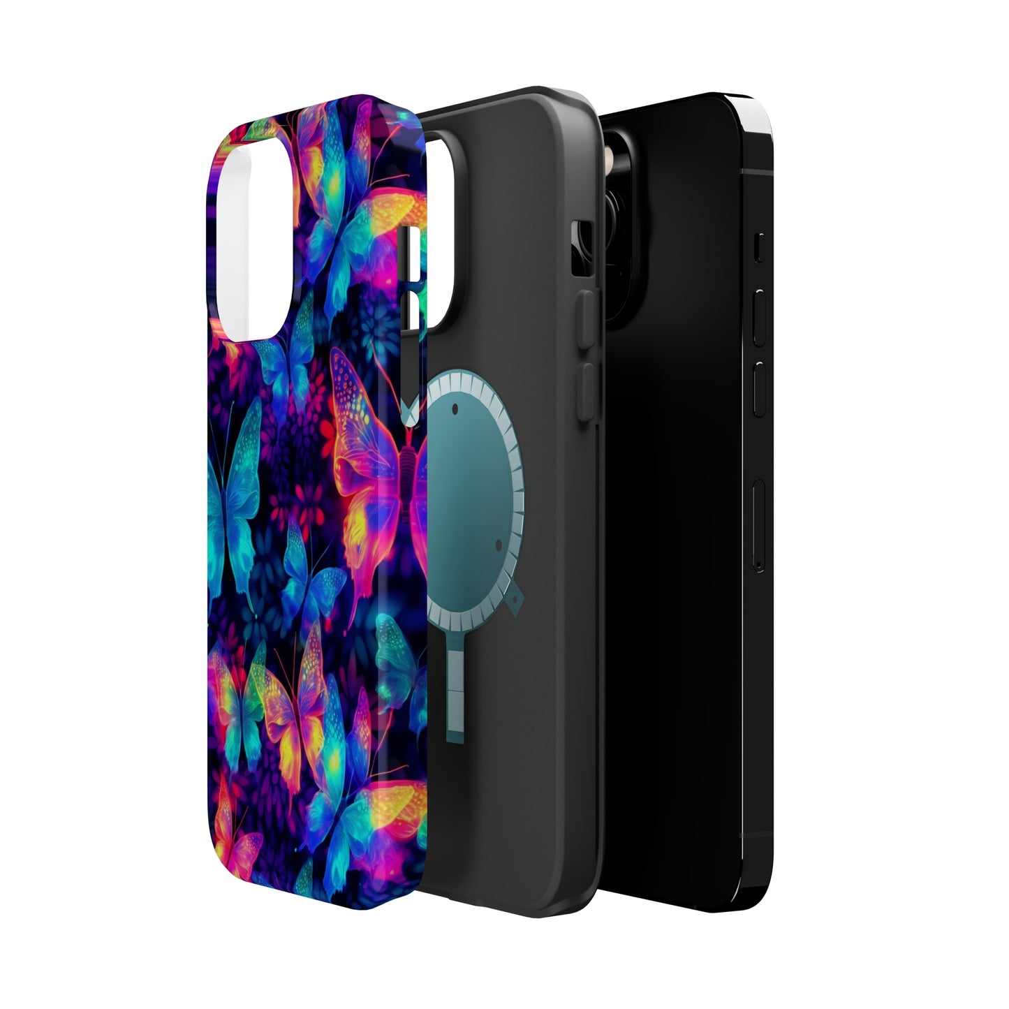 Neon Butterfly MagSafe Tough Cases