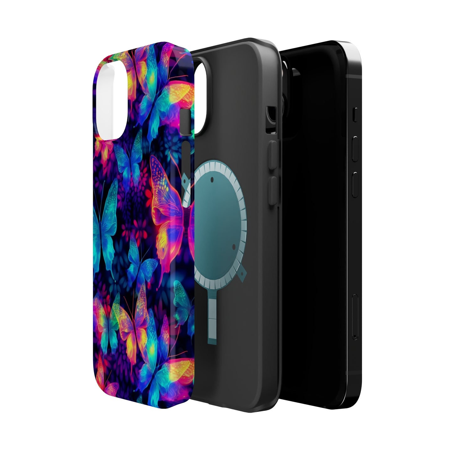 Neon Butterfly MagSafe Tough Cases