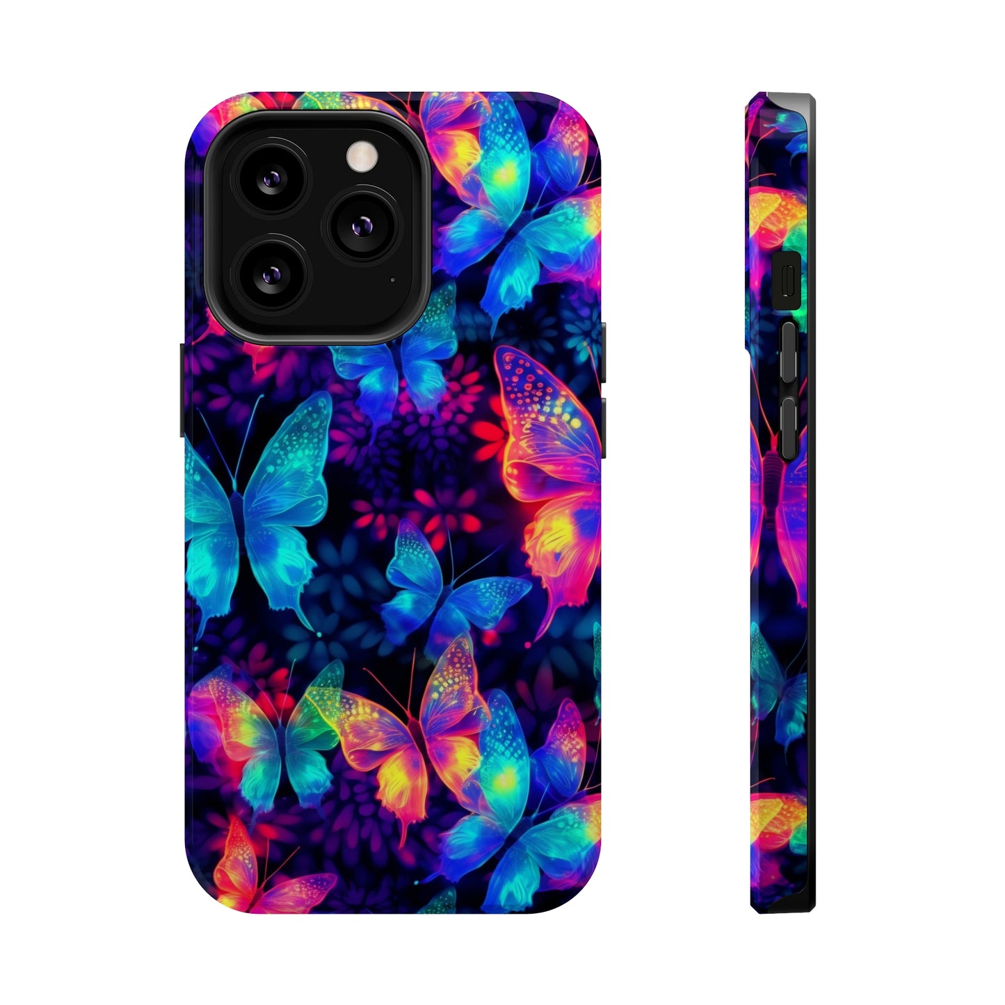 Neon Butterfly MagSafe Tough Cases